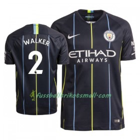 Fußballtrikots Manchester City Walker 2 2018-2019 Kurzarm Auswärts-trikot kaufen